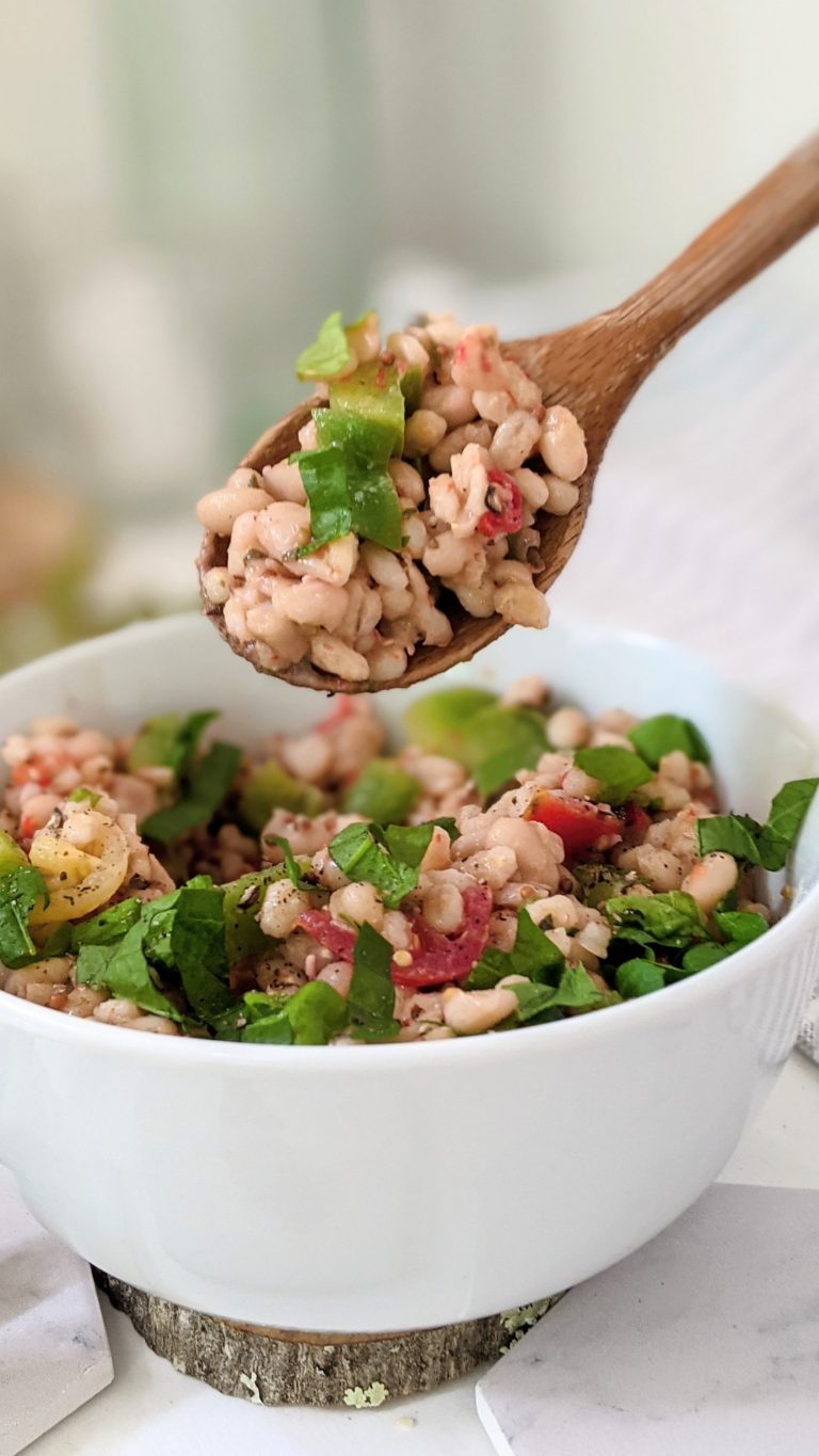 Tuscan Bean and Barley Salad (Costco Copycat Recipe) The Herbeevore