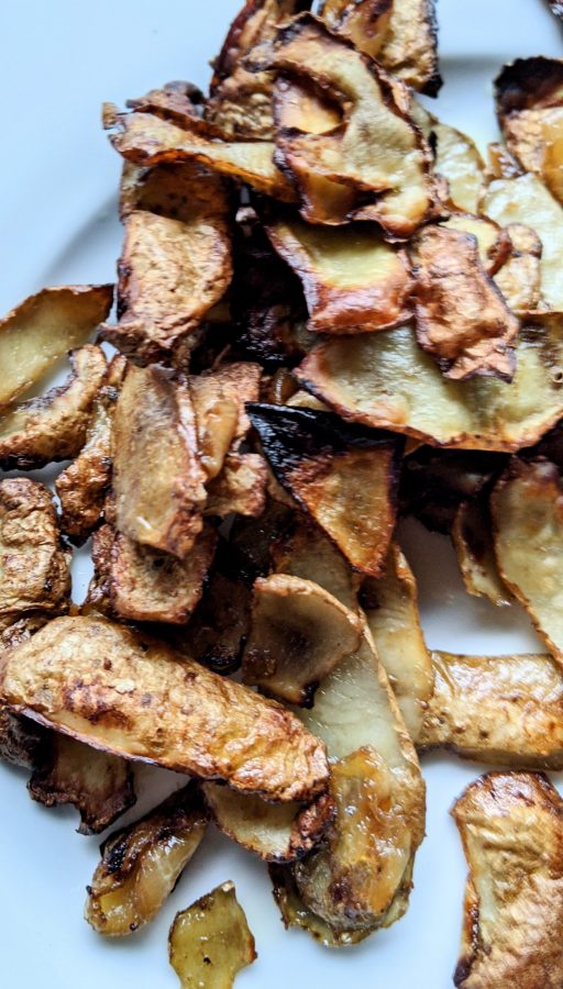 Air Fryer Potato Peels Recipe (Vegan, Gluten Free)