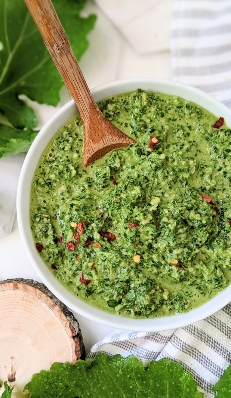 Turnip Greens Pesto Recipe The Herbeevore