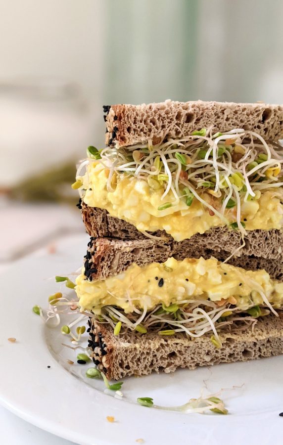 Everything Bagel Egg Salad Recipe The Herbeevore