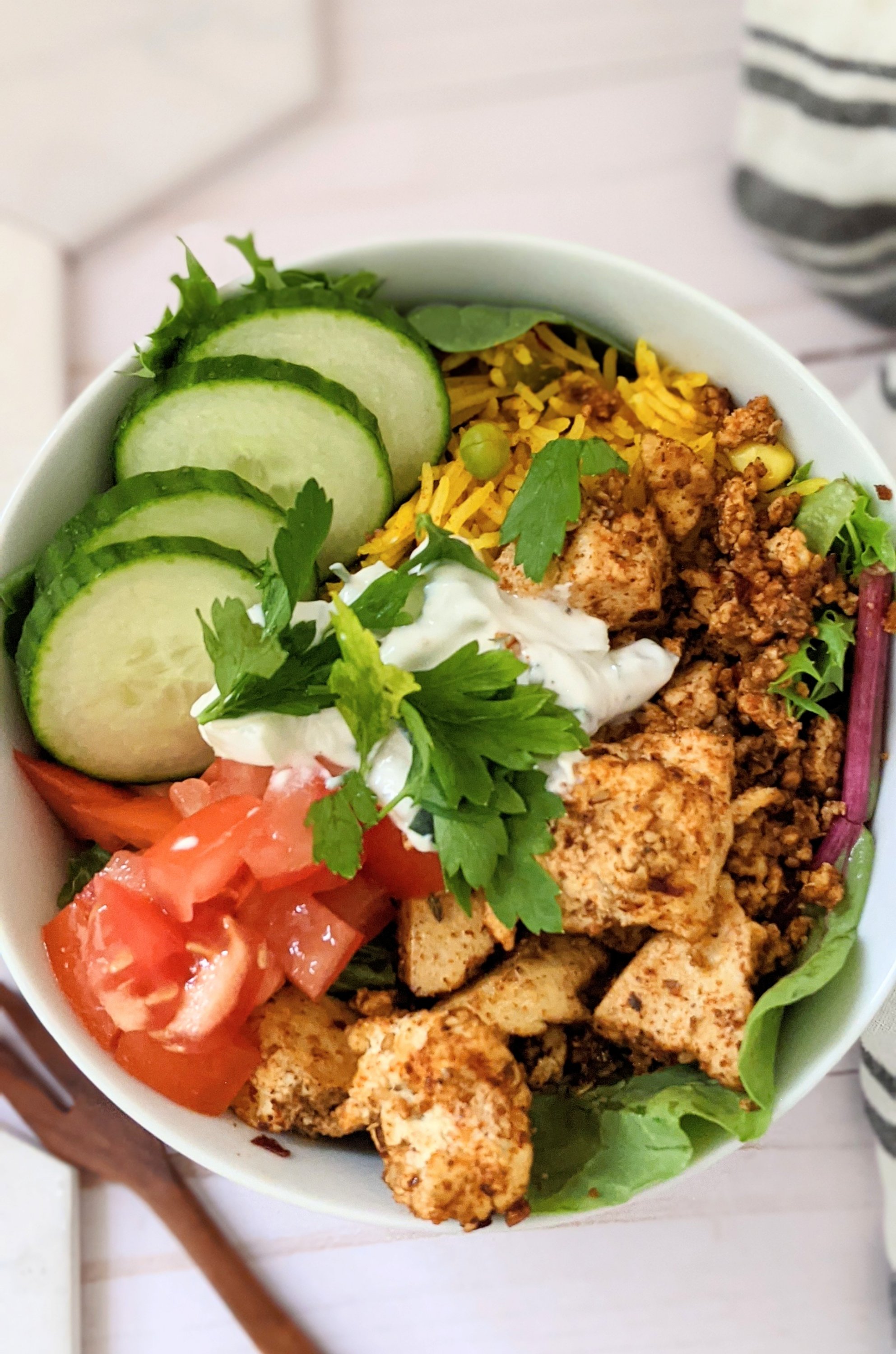 Vegan Shawarma Bowl Recipe (High Protein)