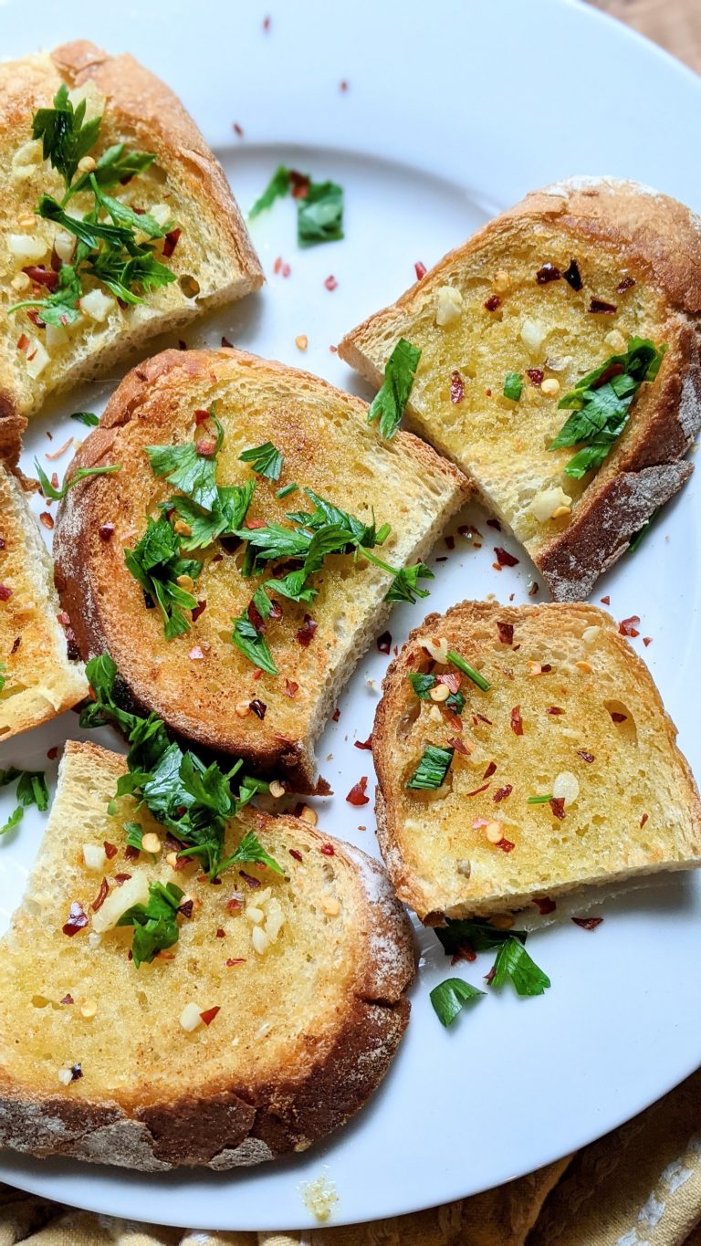 Sourdough Garlic Bread in the Oven Recipe