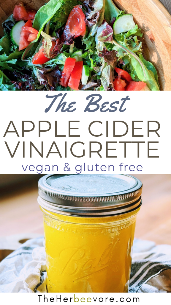 Apple Cider Vinegar Salad Dressing Recipe (Vegan, Gluten Free)