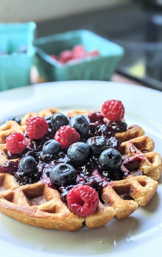 Berry Compote for Pancakes, Waffles, & French Toast - The Herbeevore