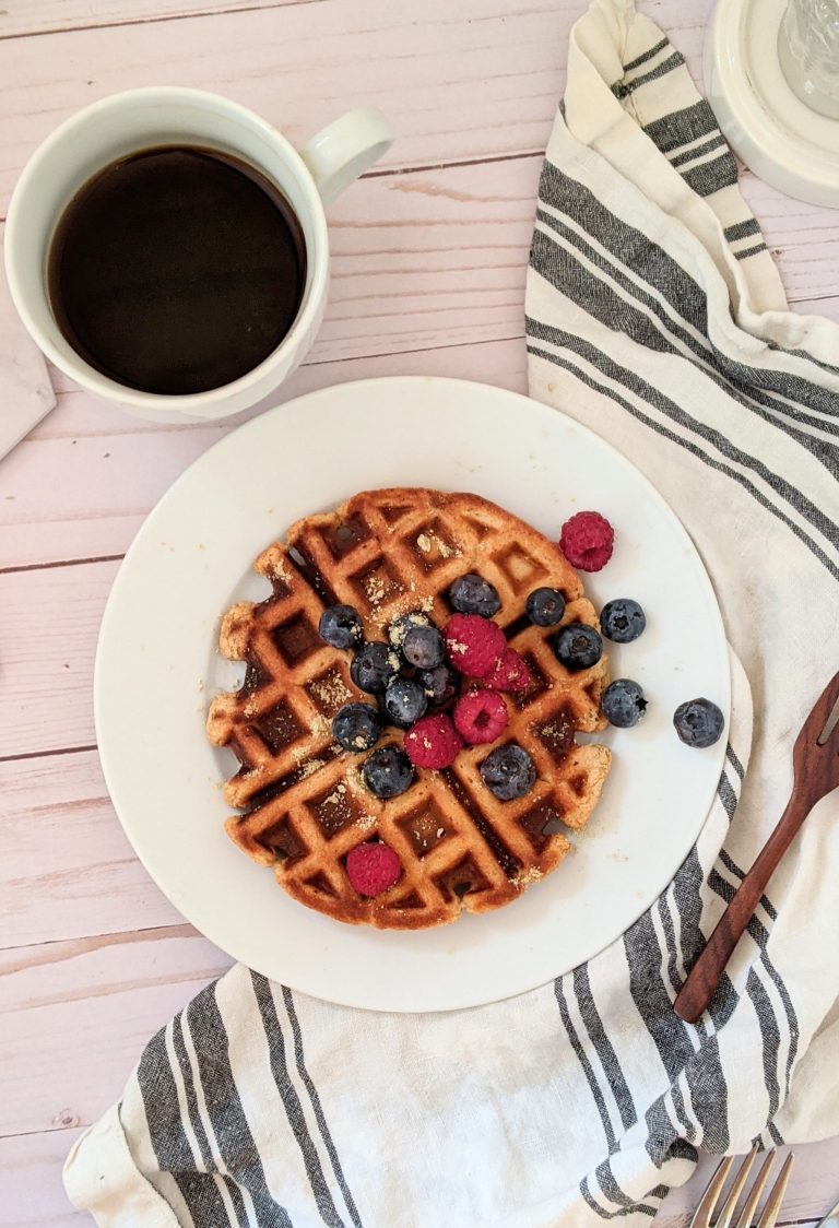Vegan Belgian Waffles Recipe (Egg Free, Dairy Free) The Herbeevore