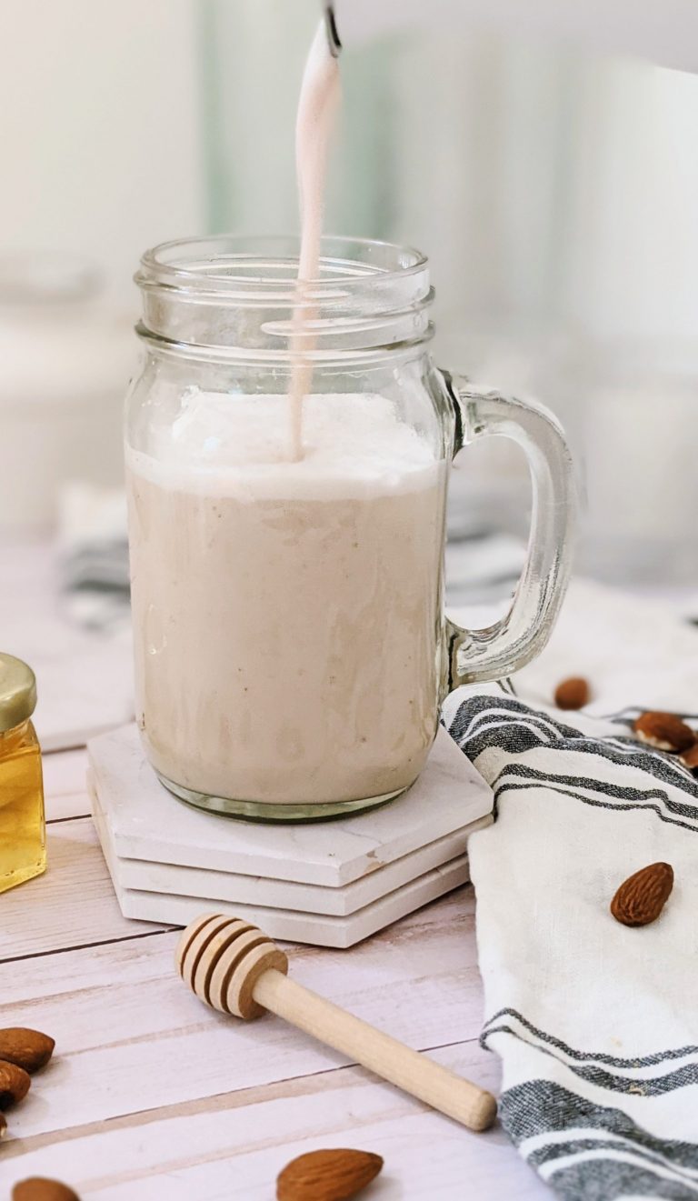 Honey Almond Milk Recipe (Dairy Free)