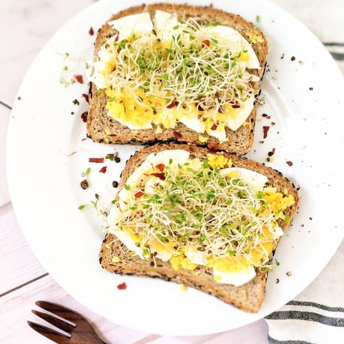 keto hardboiled egg sandwich recipe easy low carb hardboiled egg recipes best keto sandwiches for breakfast or lunch low carb breakfast ideas with eggs and sprouts do alfalfa sprouts have carbs