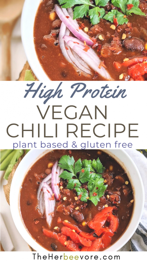 TVP Chili Recipe (Vegan, Gluten Free, High Protein)