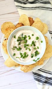 Vegan Sour Cream and Onion Dip Recipe - The Herbeevore