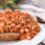 vegan beans on toast recipe vegan baked beans for breakfast on toasted gluten free or vegan brad egg free dairy free brunch recipes british food recipes from an american