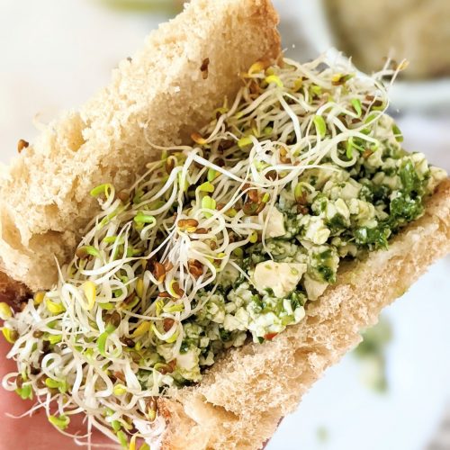 no cook pesto sandwich recipe summer sandwiches vegan gluten free plant based lunches for hot days