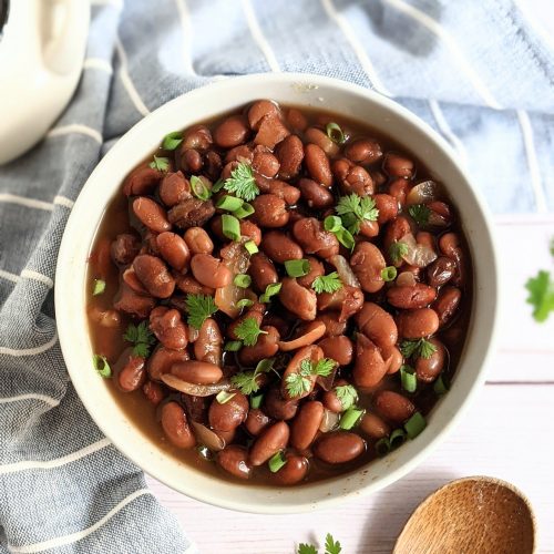 Instant Pot Pinto Beans - No Soak and Soaked Options