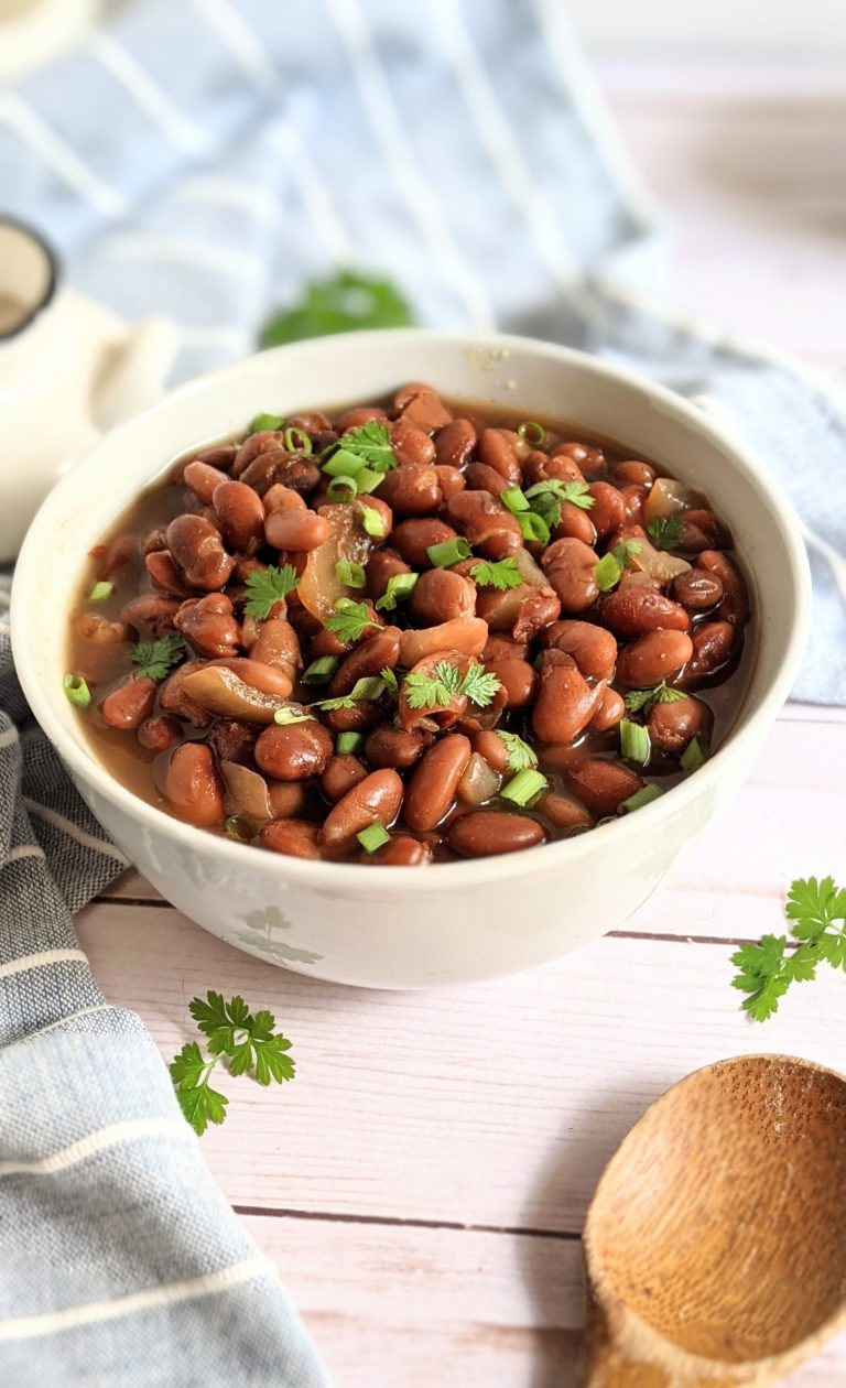 Pinto Beans Instant Pot Recipe (Vegan, High Fiber)