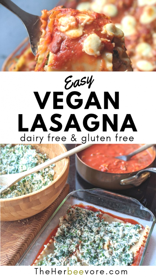 Tofu Lasagna Recipe (Vegan, Dairy Free, High Protein)