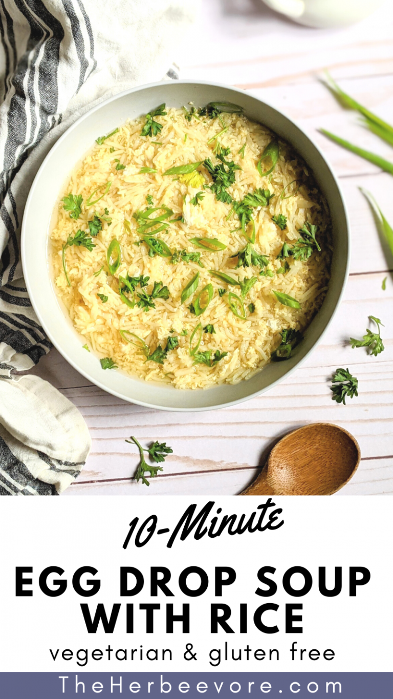 Egg Drop Soup with Rice Recipe