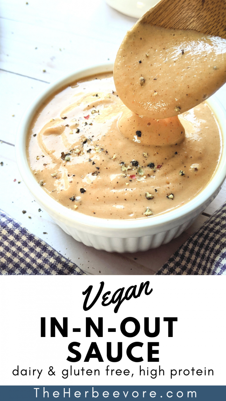 Vegan In N Out Sauce Recipe (Dairy Free, Gluten Free)
