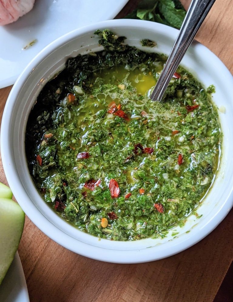 Mint Chimichurri Sauce Recipe (Without Cilantro or Parsley)