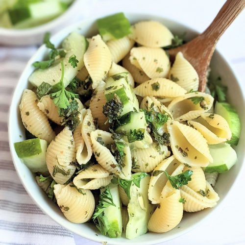 cucumber mint pasta salad recipe gluten free vegan mint pasta recipes with cucumber herby pasta salad healthy bright and fresh recipes with mint savory mint recipes mint salad