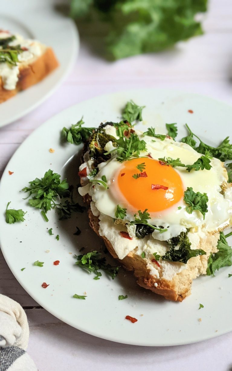 Egg and Ricotta Toast