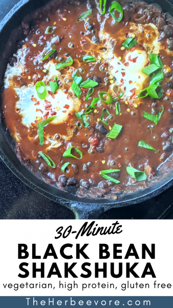 Black Bean Shakshuka Recipe - The Herbeevore