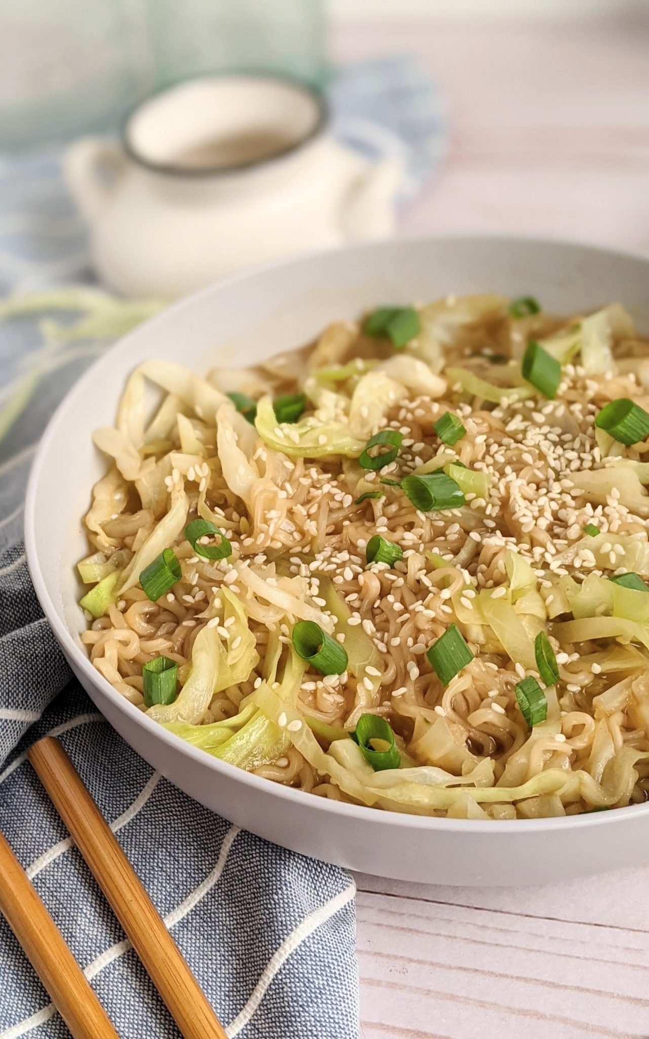 Cabbage Ramen Noodles Recipe The Herbeevore