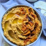 butternut squash hummus recipe with squash halloween hummus fall squash recipes vegan gluten free
