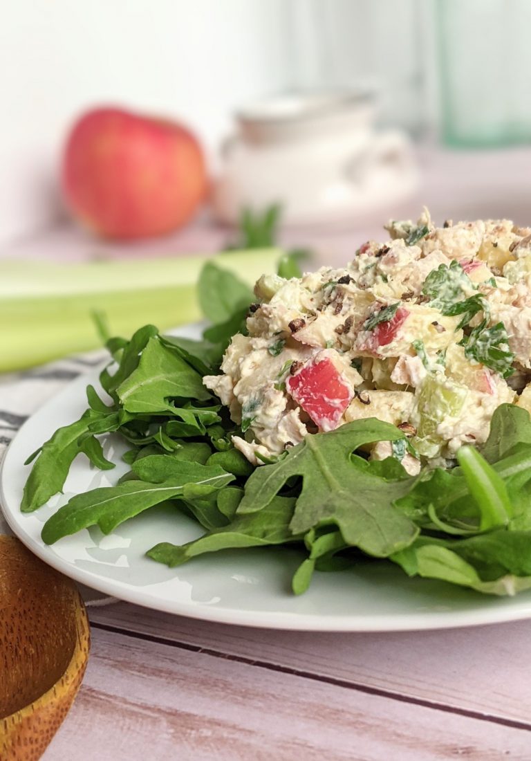 Turkey Salad with Yogurt Recipe (Thanksgiving Leftover Recipes)