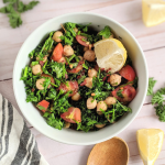 tabbouleh with chickpeas recipe grain free tabbouli with beans vegan vegetarian parsley salad