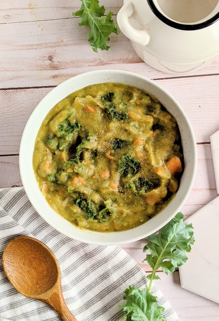 Split Pea Soup with Kale Recipe