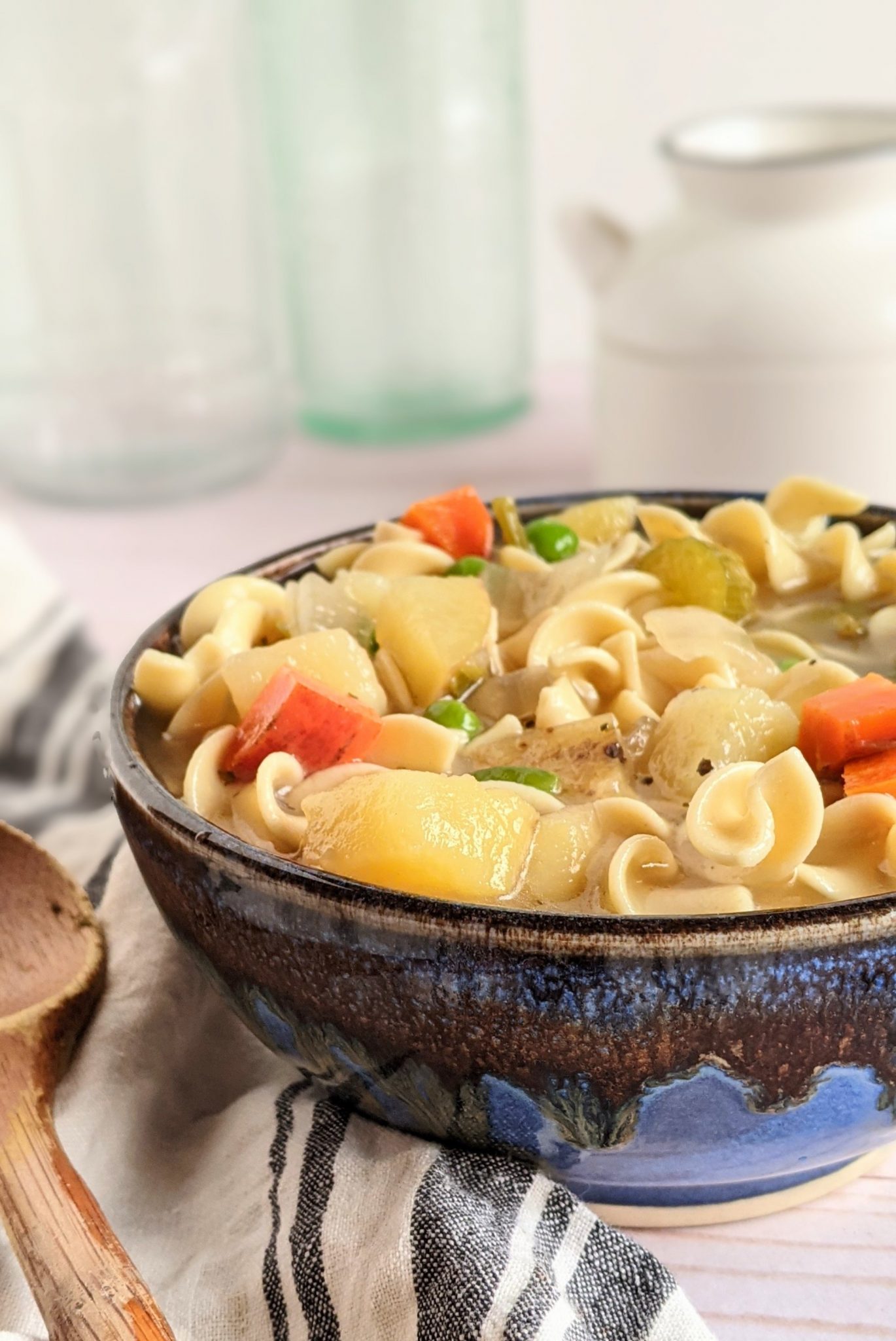 Hearty Chicken Noodle Soup with Potatoes Recipe The Herbeevore