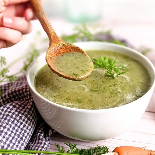 carrot green soup recipe vegan gluten free what to do with carrot tops can you eat carrot greens cooking with carrot greens recipes