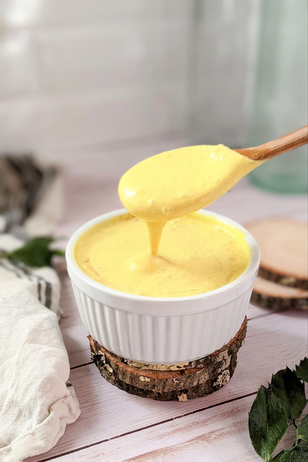 Tahini Hollandaise Sauce Recipe (No Butter, Dairy Free) The Herbeevore