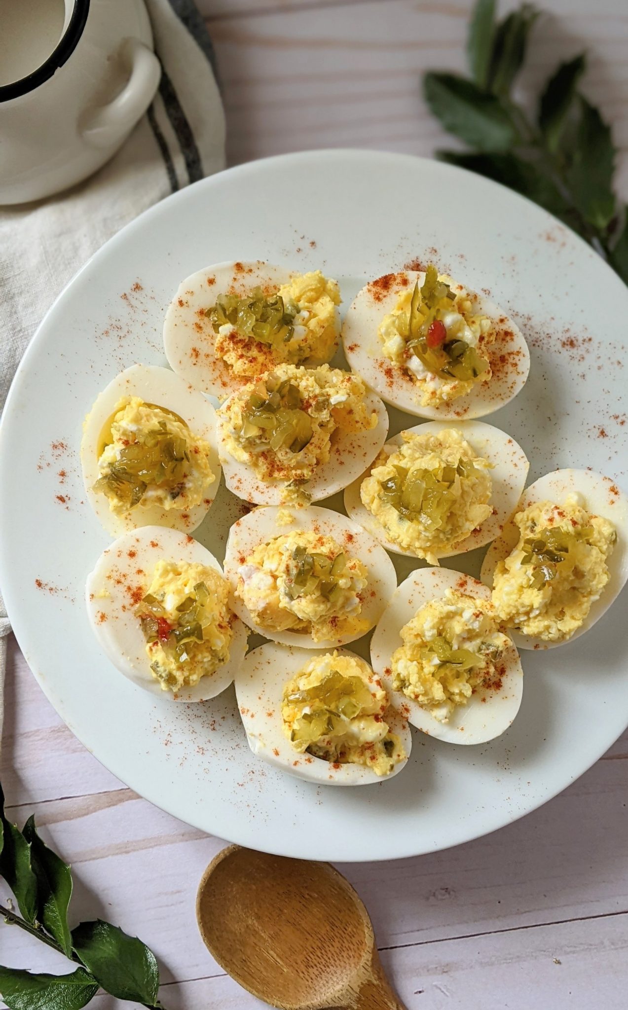 Deviled Eggs with Sweet Relish Recipe The Herbeevore