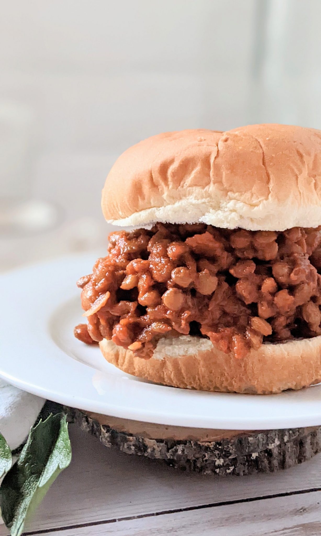 Lentil Sloppy Joes Recipe with Cooked or Canned Lentils The Herbeevore