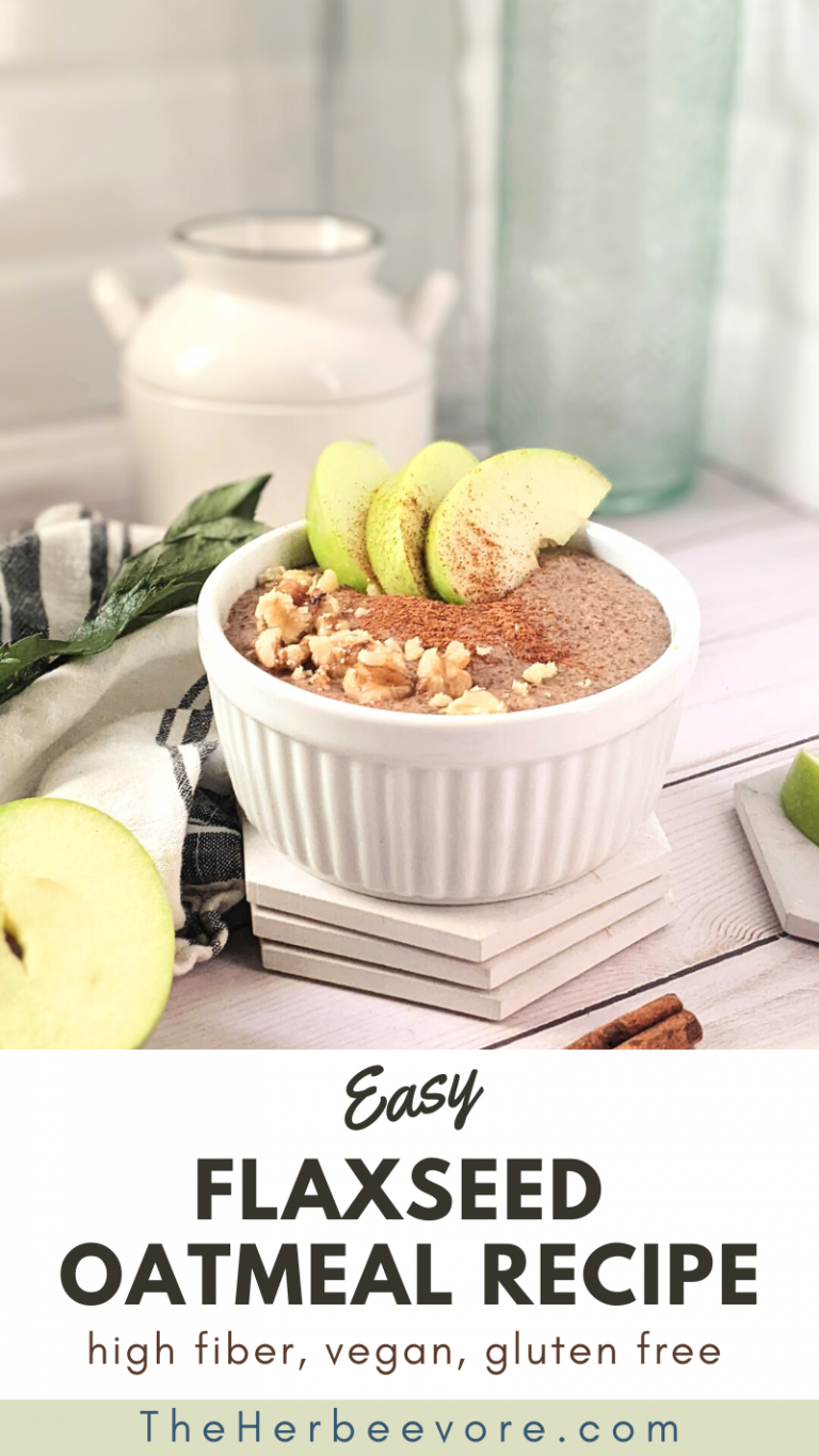 Flaxseed Porridge Recipe The Herbeevore