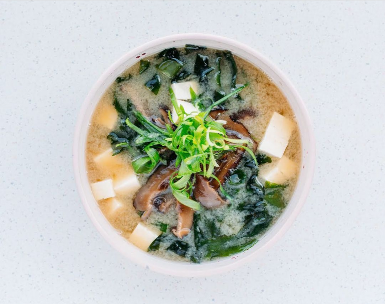 Miso Soup with Mushrooms Recipe