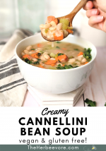 Cannellini Bean Soup Recipe - The Herbeevore