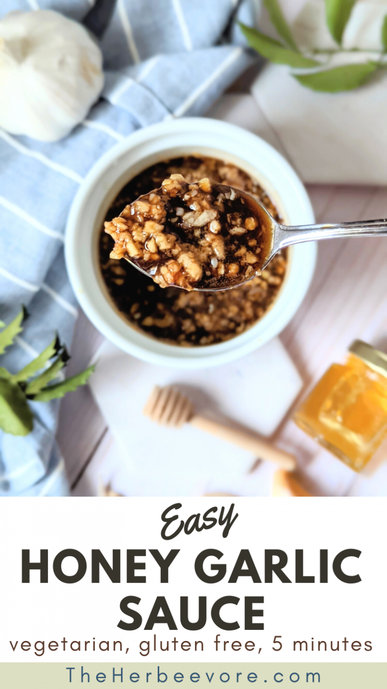 Honey Garlic Sauce Without Soy Sauce Recipe The Herbeevore