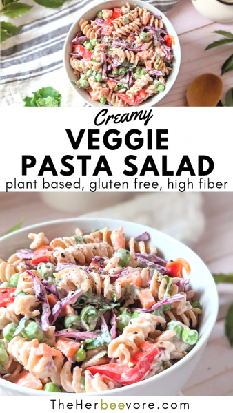 Vegan Pasta Salad with Mayo Recipe (Egg & Dairy Free)