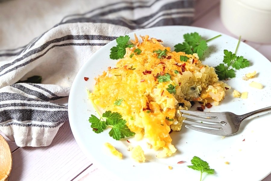 hash brown casserole without soup recipe cheesy hash brown bake no condensed cream of mushroom soup.