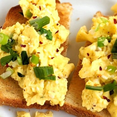 Creamy Scrambled Eggs Without Milk