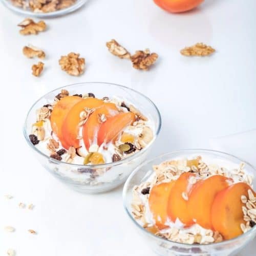 overnight oats with peaches recipe healthy frozen peach recipe for oatmeal breakfast recipes with frozen peaches for breakfast and oats