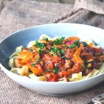 ratatouille pasta recipe vegan gluten free noodle ratatouille recipes for summer garden pasta