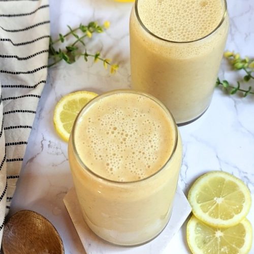 lemon smoothie without yogurt recipe almond milk and lemon smoothie recipe vegan gluten free