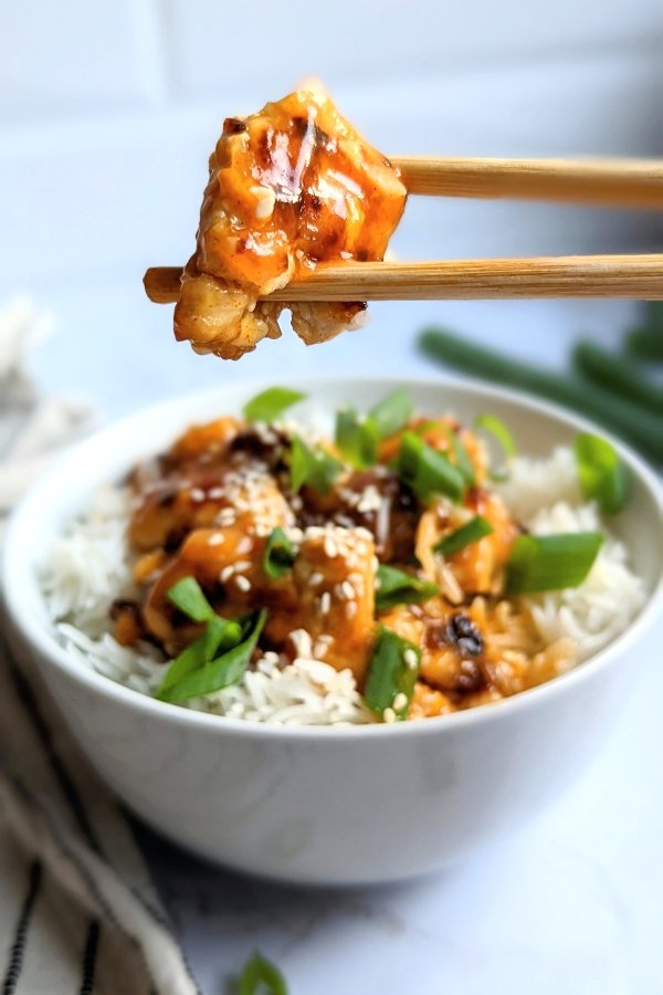 Vegan Orange Chicken with Tofu Recipe