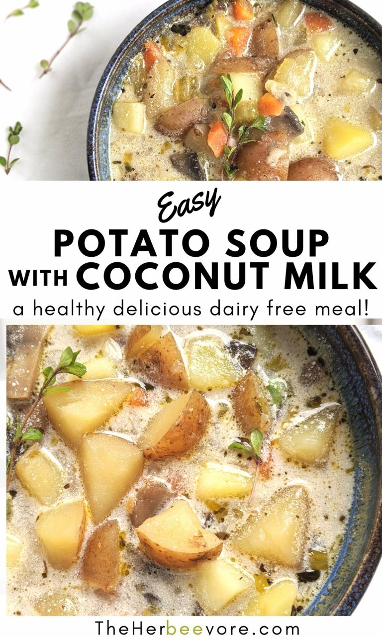 Potato Soup with Coconut Milk Recipe (Dairy Free) The Herbeevore