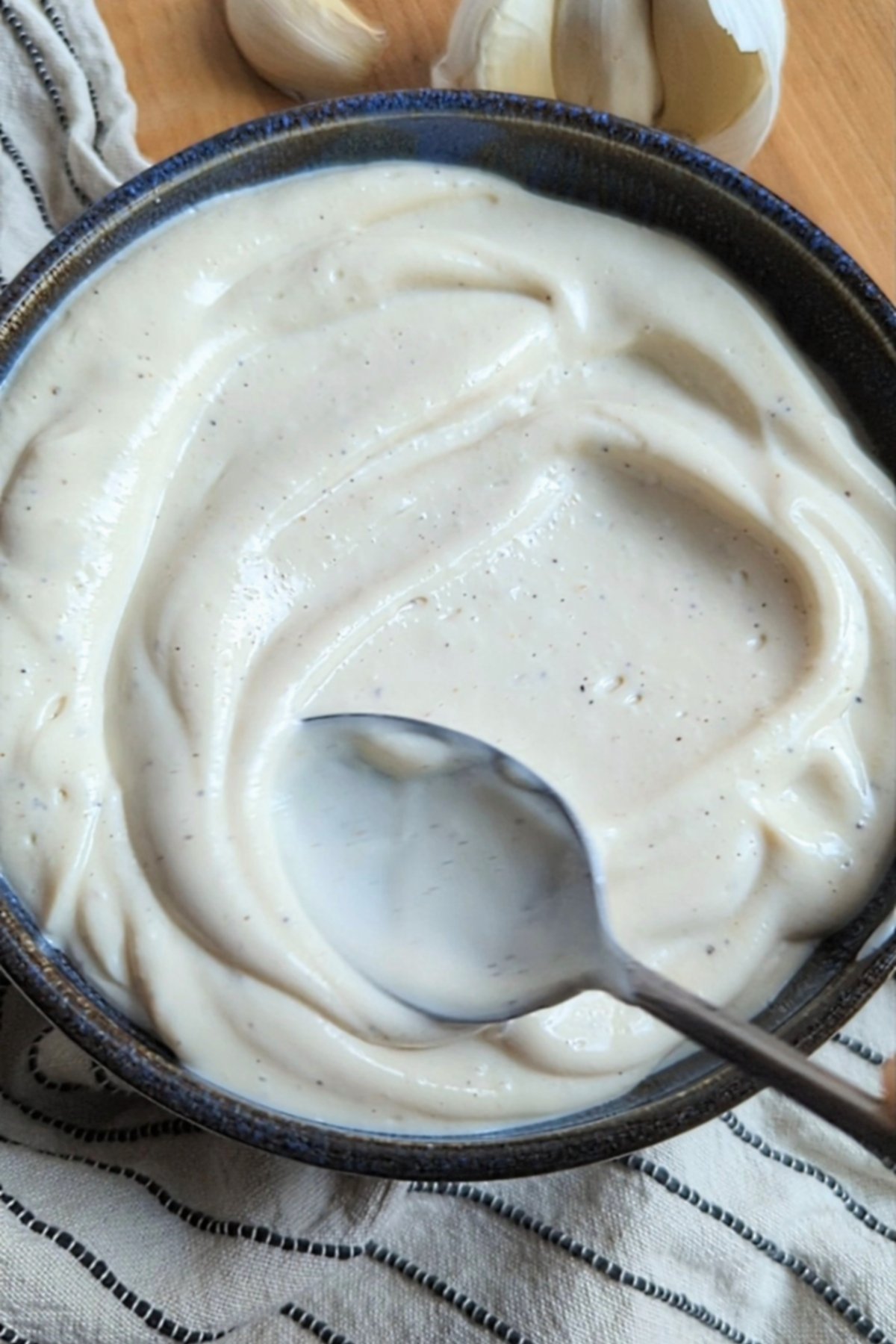 Vegan Garlic Sauce For Falafel, Kebab, and Shawarma Recipe