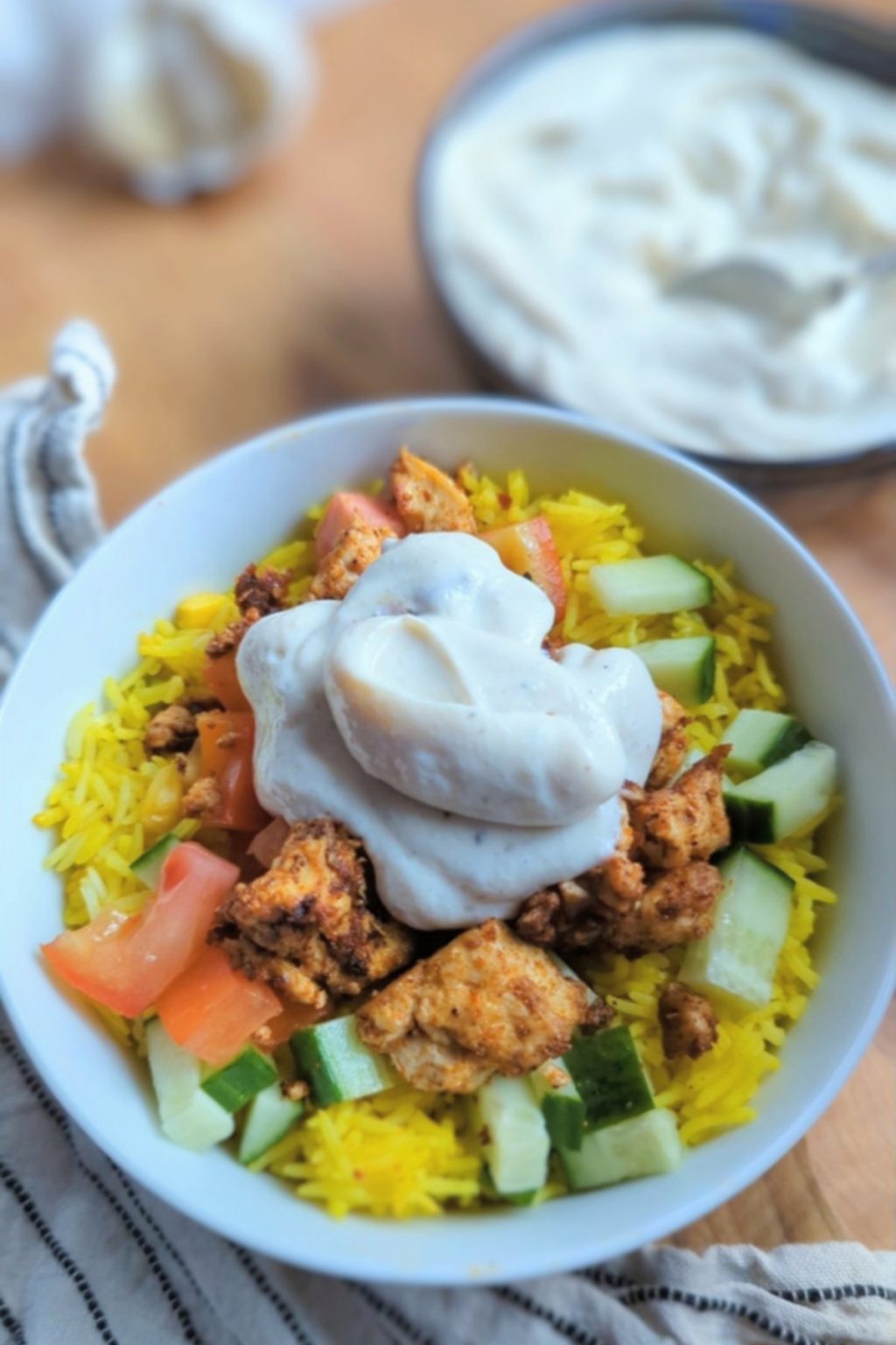 Vegan Garlic Sauce For Falafel, Kebab, and Shawarma Recipe