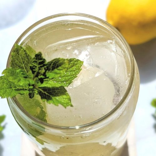 fresh mint lemonade refresher with mint hydrator drink sugar mint lemonade with fresh squeezed lemons easy recipes with lemons