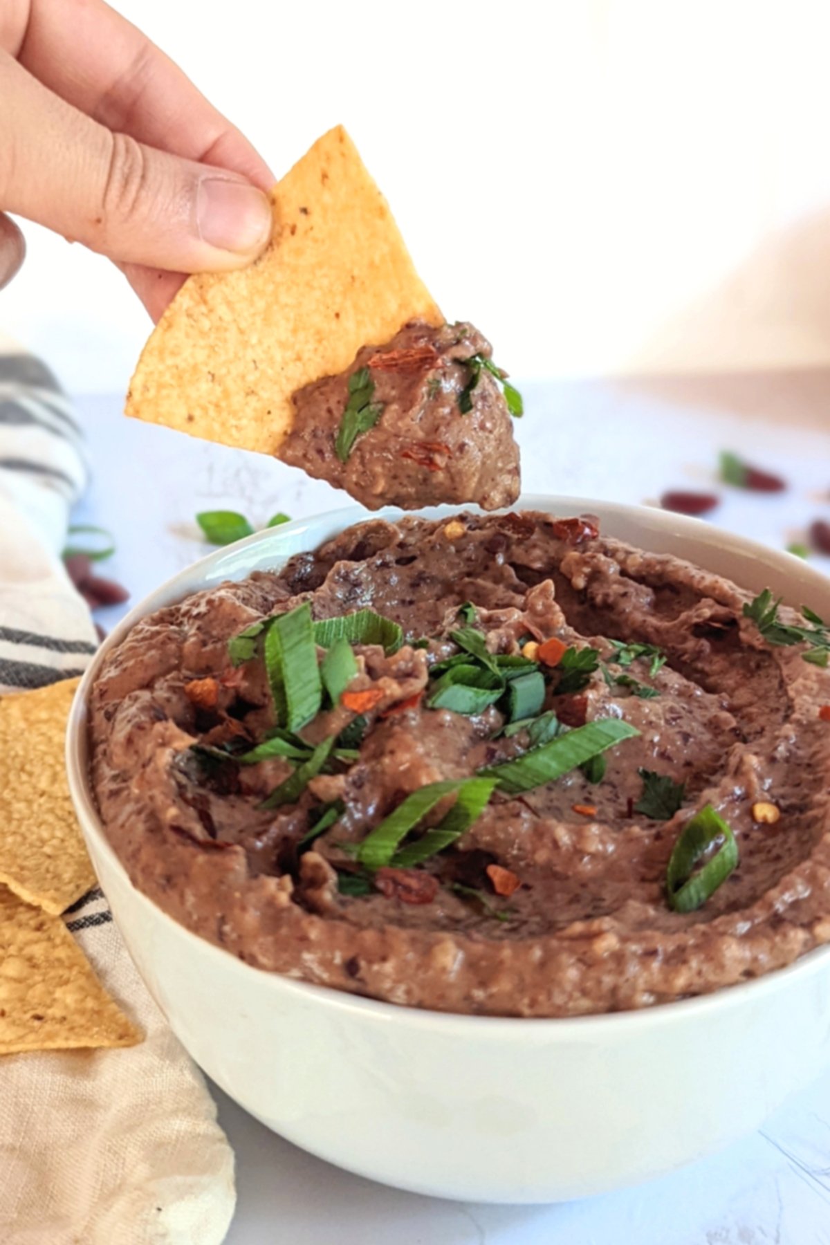 Easy Kidney Bean Dip Recipe The Herbeevore